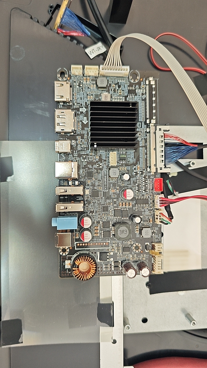 拆机5K显示屏 主板 驱动板JRY-W9MUHD-CA2  5120x2160 带鱼屏