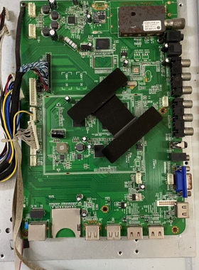 JK-4766主板TLA8V2.1配屏LC470EUN测好 倒装 逻辑板在下面