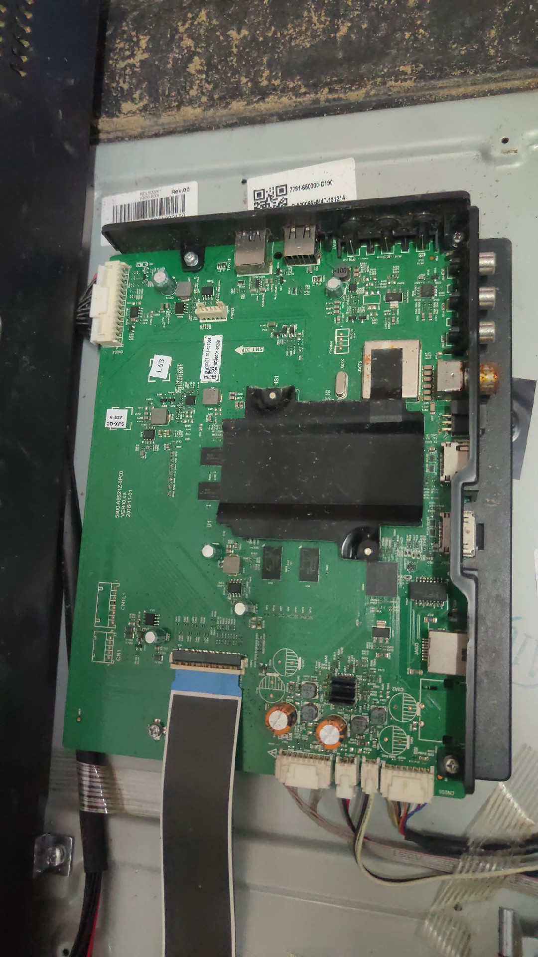 松下TH-50/55FX680C/FX580 TH-65DX500C主板5800-A9S21Z-0P00