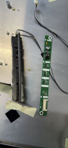 夏普LCD-40LX620A接收头板 按键板KF643 KF363