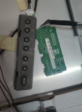 夏普LCD-32NX430A 32NX330A按键板FF817WJ KF817遥控接收板 KF820