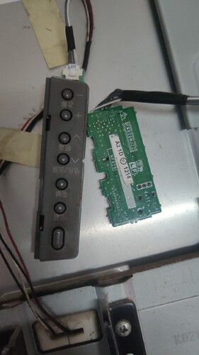 夏普LCD-32NX430A 32NX330A按键板FF817WJ KF817遥控接收板 KF820