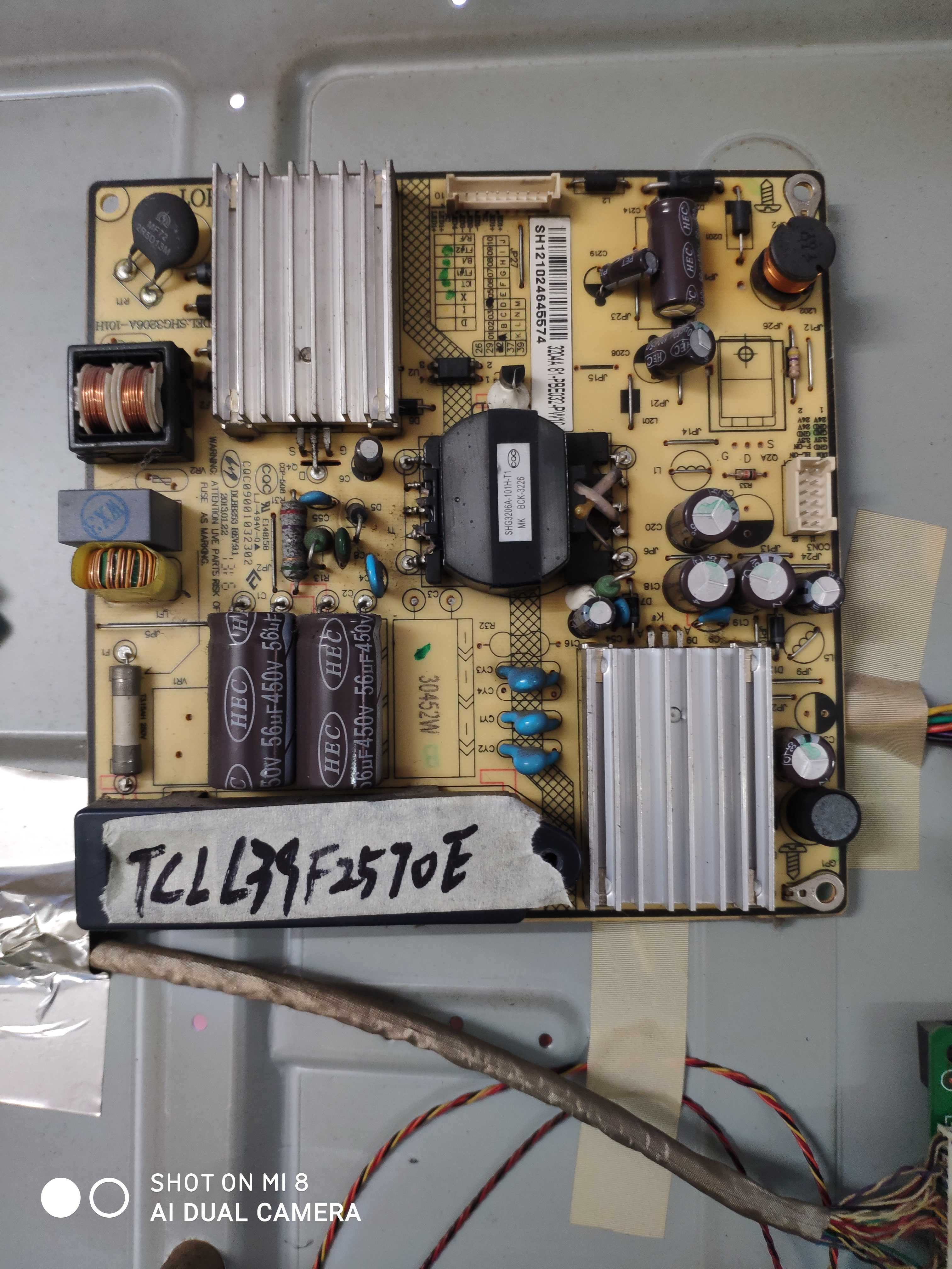 原装TCL L32F3320B LE32M07 L32F2570E电源板SHG3206A-101H 10针