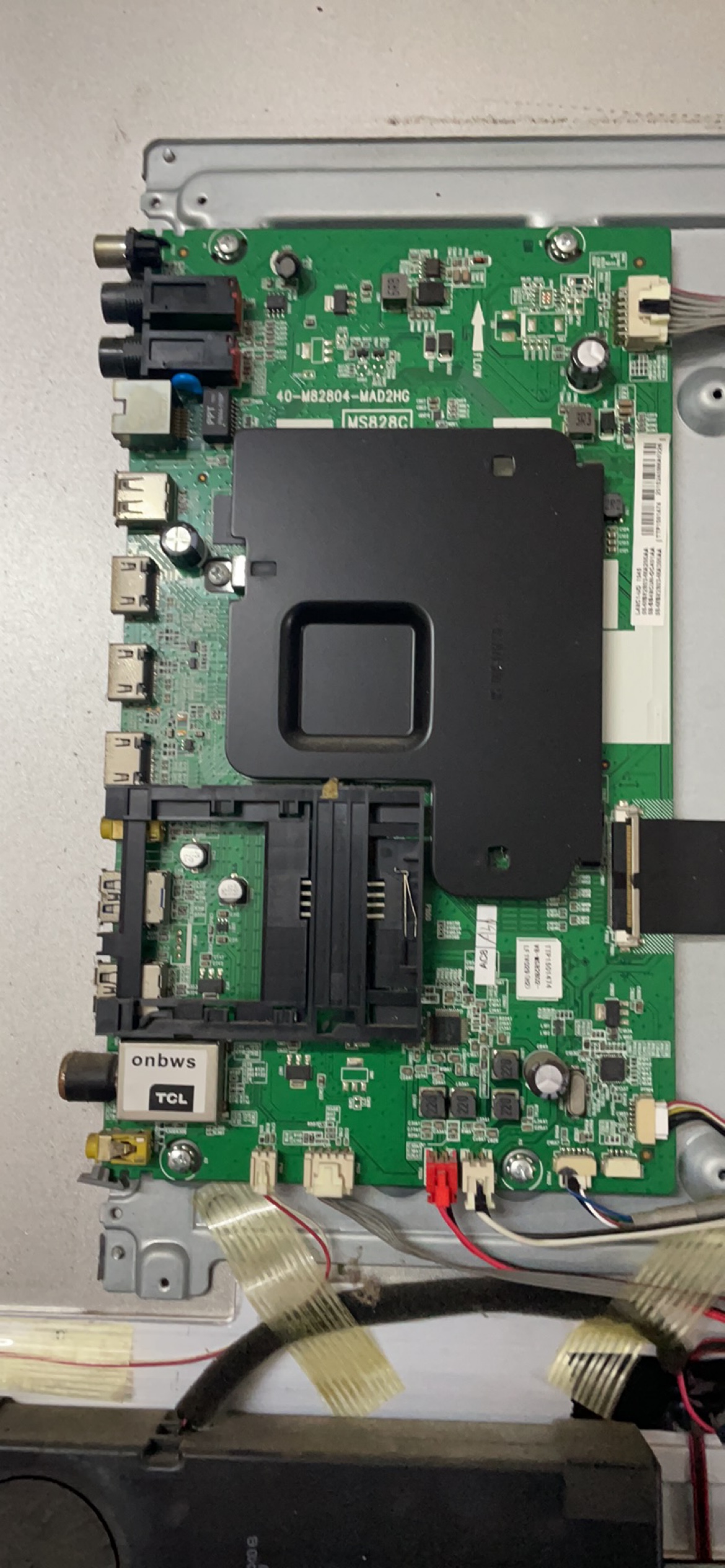 TCL L48C1-UD主板08-MS82803-MA200AA 40-M82804-MAD2HG屏LVU480N