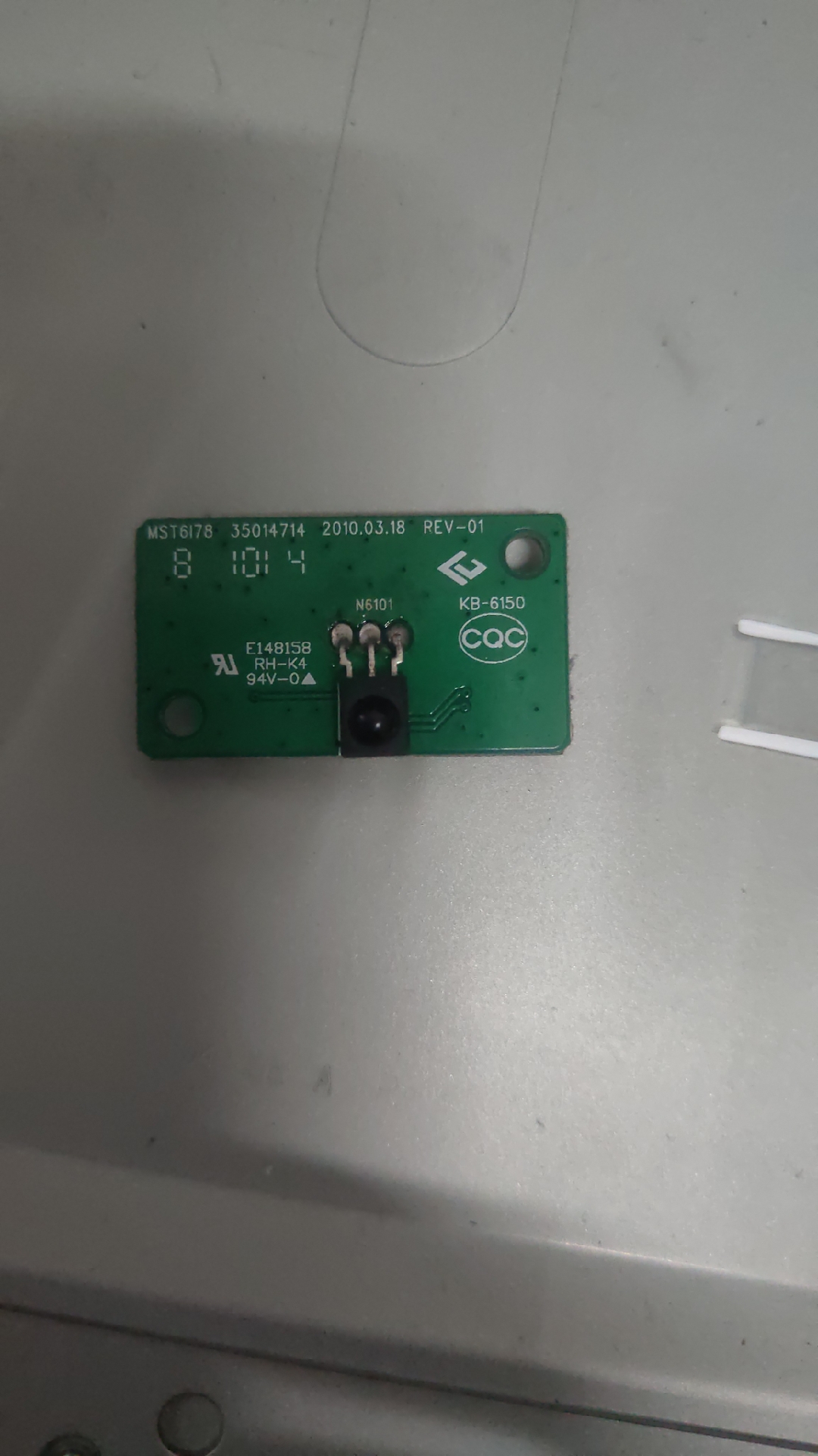 康佳LED37IS97N LED40IS97N遥控接收板 遥控开关线路板35014714