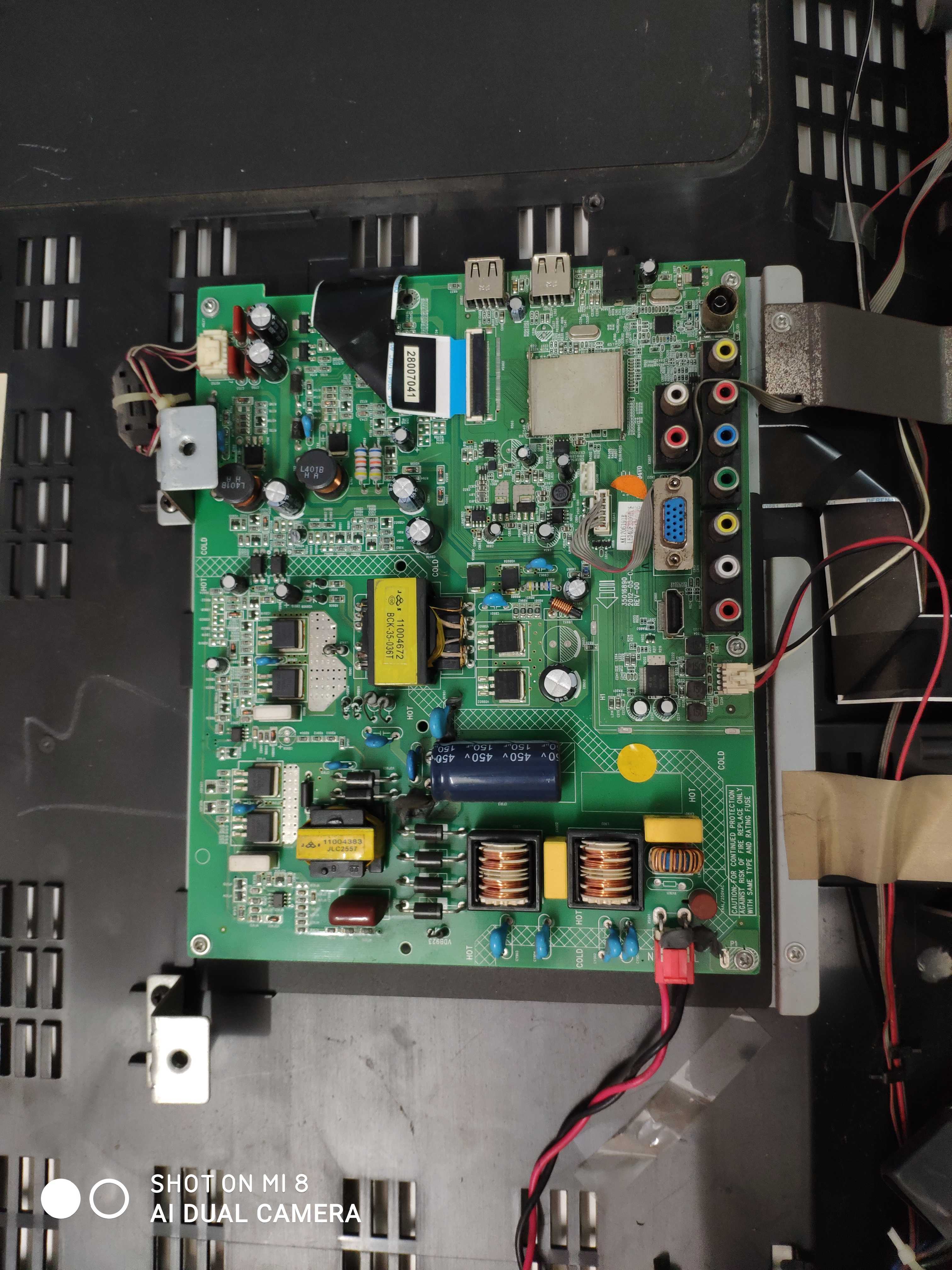 康佳LED40F3300DC/E LED39E330CE LED39F3200CE主板35016890奇美 - 实物图