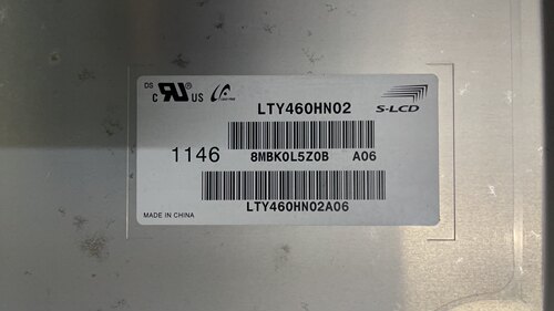 索尼KDL-46EX520 46EX400 46HX750/800液晶屏LTY460HN02 LTY460HM