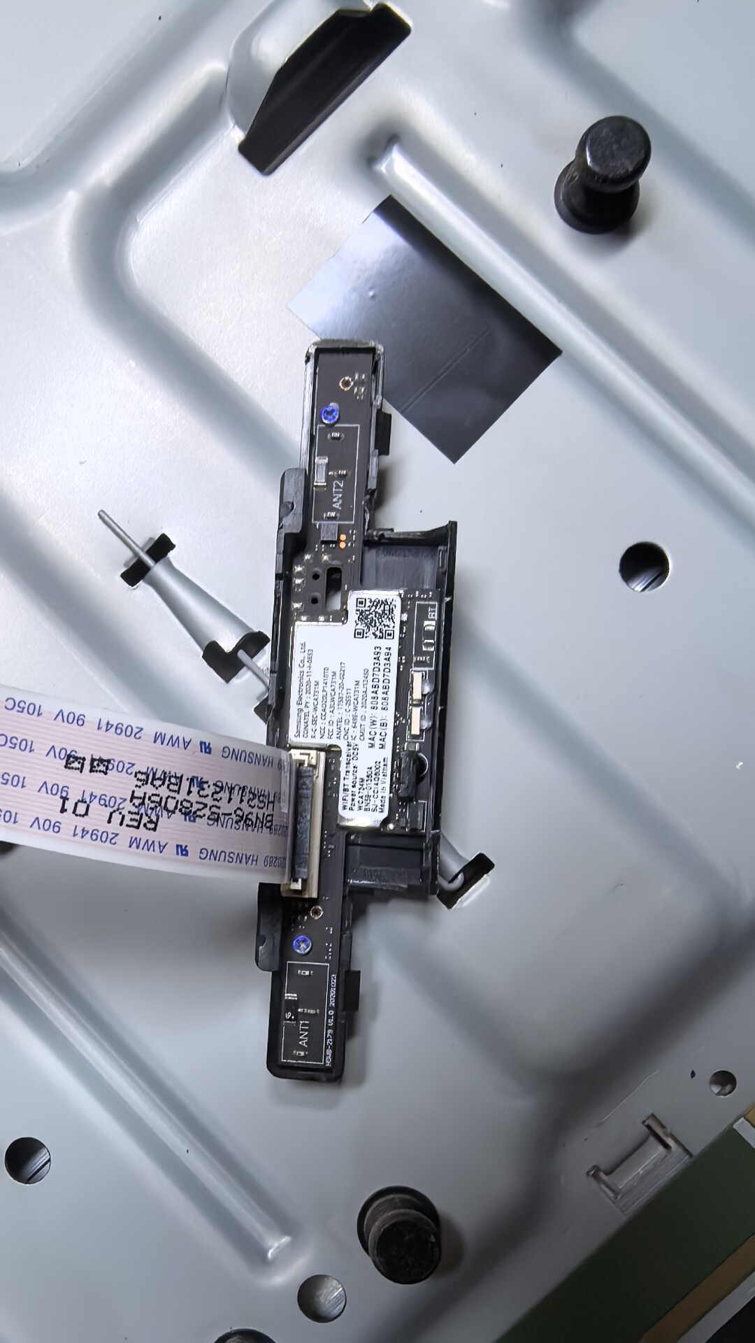 WCA734M BN59-01360A 三星电视按键开关板WiFi收发器