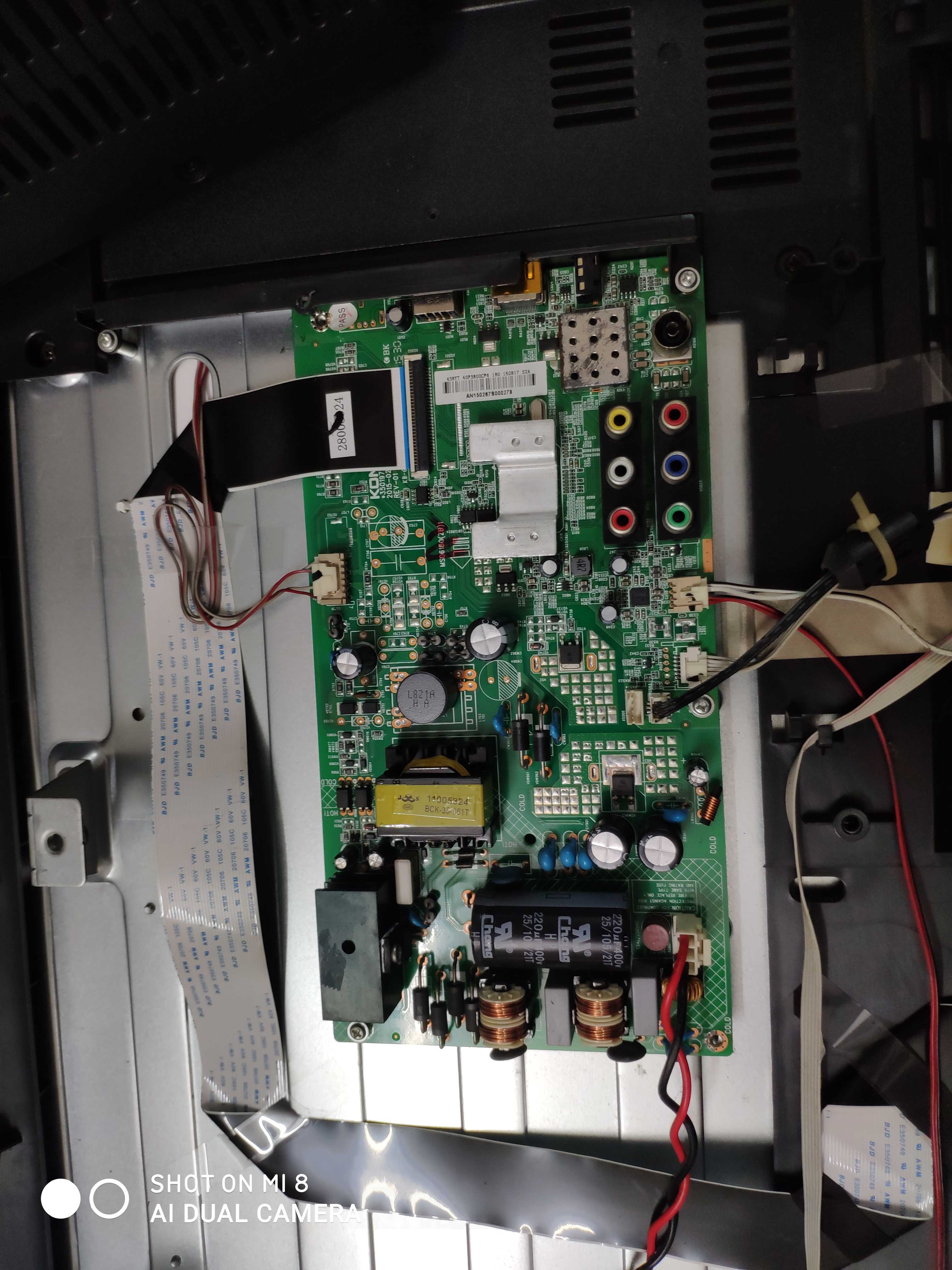 康佳LED39E330CE LED40F3800CF主板35019731配AU低分屏438YT测好