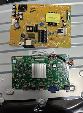 AOC C32G2E 32G2驱动板 主板 715GD406-电源板715G9824-双软排