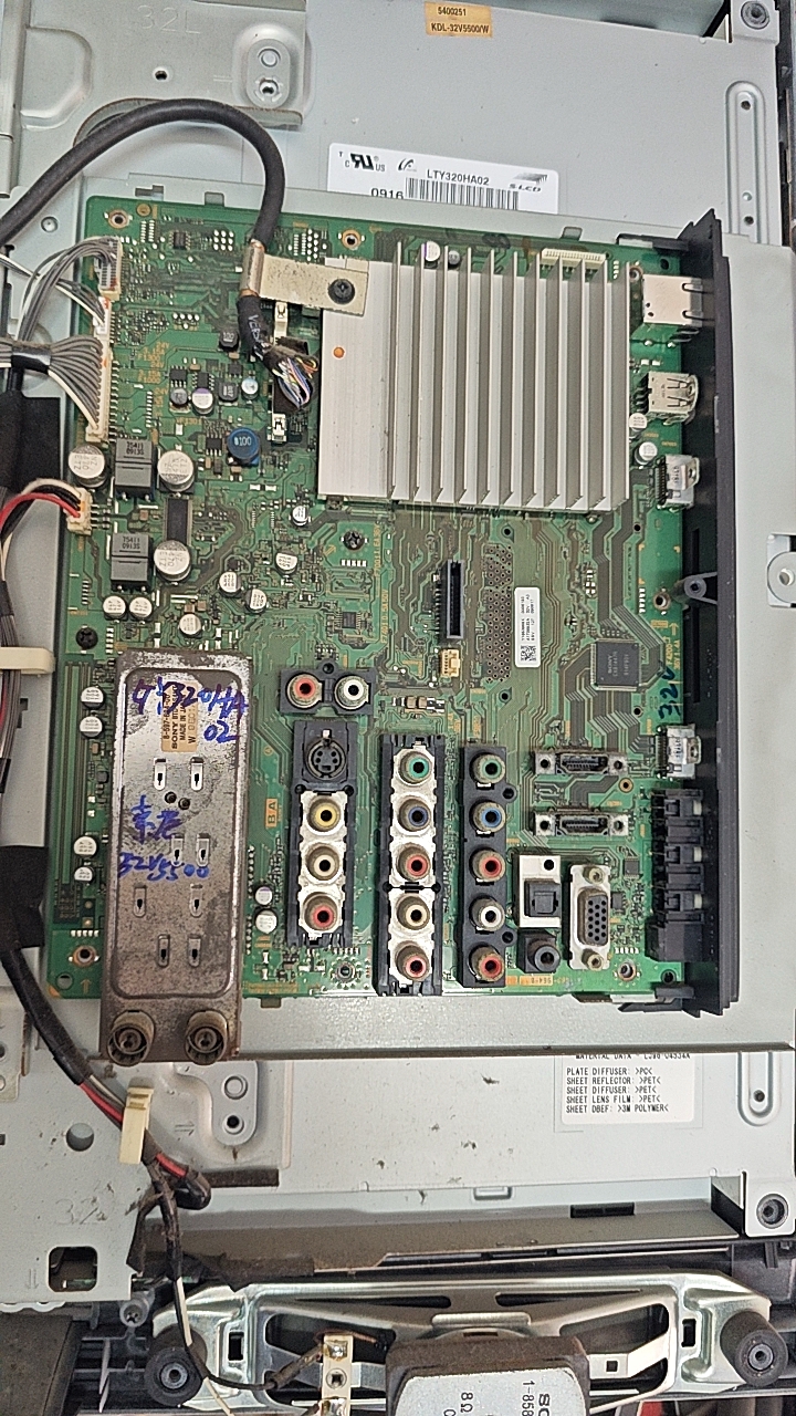 原装拆机索尼KDL-32V5500主板1-878-942-12屏LTY320HA02/3 测试好