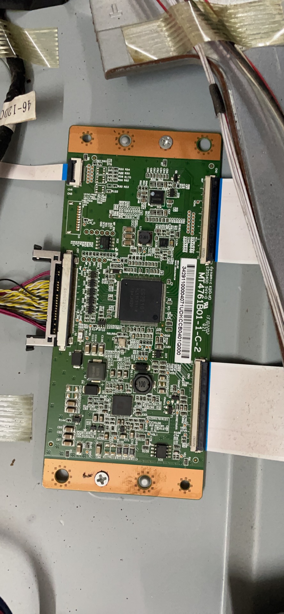 原装TCL L46E5000-3D 康佳 LED46R5500DF逻辑板MT4761B01-1-C-2