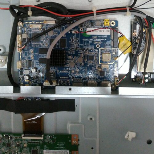 原装AK-49G09主板LX-RK3288-MCU-DDR3-V1.08B 屏490DK1拆机测好