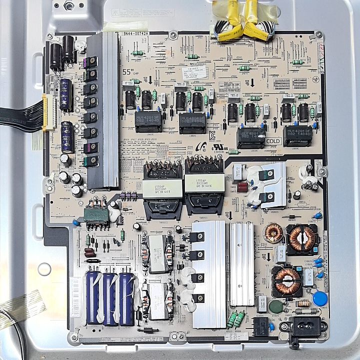 成色新  原装三星UA55HU8500J 电源板BN44-00742A L55G4P-EHS