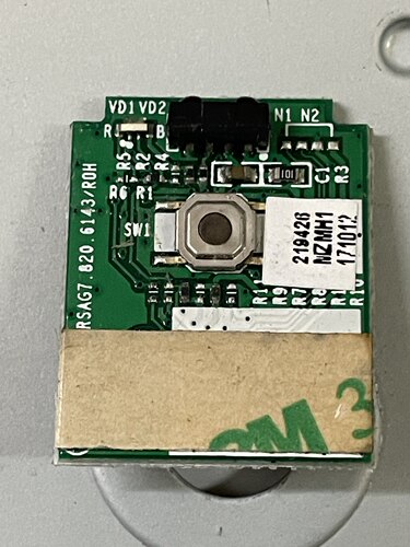 海信LED65EC500U 55N51U遥控接收板 红外接收头 rSAG7.820.6143