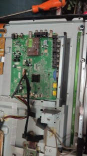 拆机等离子熊猫P43H02主板HD-T6M48-V2.1配屏S42AX-YD15