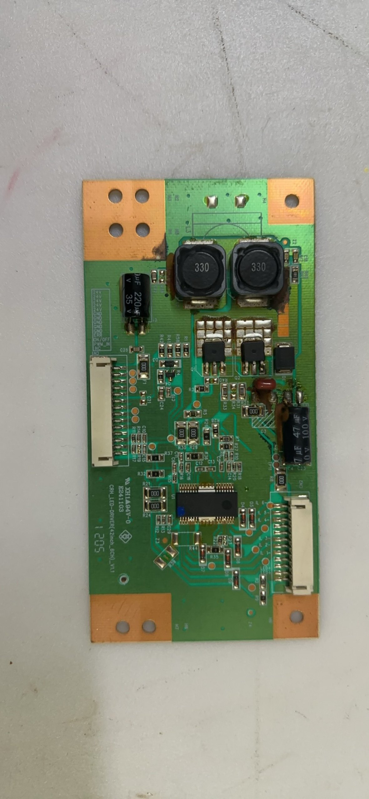 海尔LE39A70W 42A920恒流板CRH-LED-DRIVER(42inch-6ch)-V1.1测好