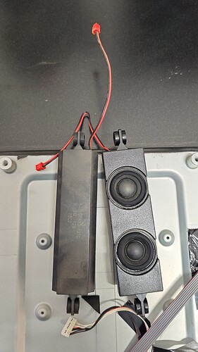 适用于东芝55U5800C喇叭42-WDF413-XXTG/XXBG 拆机件  一对价