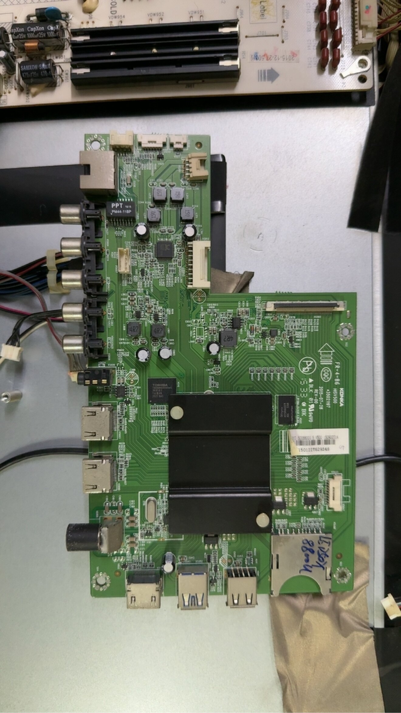 原装康佳LED50/55X8800U主板35021197 配屏 913YT 914Y 0535B