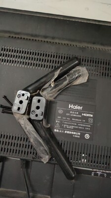 海尔 LE39B3300W/3500W原装底座支撑脚拍前拍底座位置照片确认