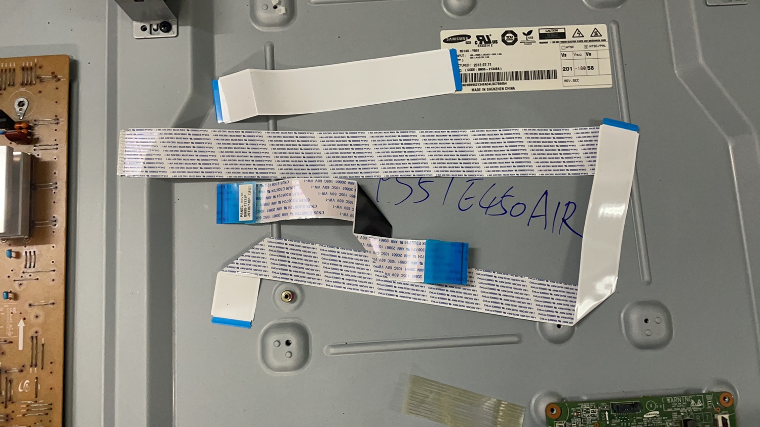 三星 PS51E450A1R等离子 屏线 排线  配屏S51AX-YB01 一套4条价