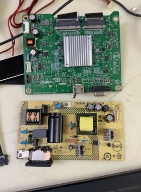 原装 HP 27mq电源板715G8814 驱动板主板715GA756-MOD 测好