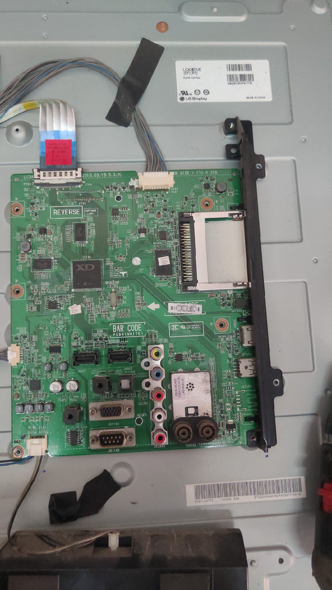 原装LG 42LP360C-CA/47LP360C-CA主板EAX65093301(1.5)屏LC