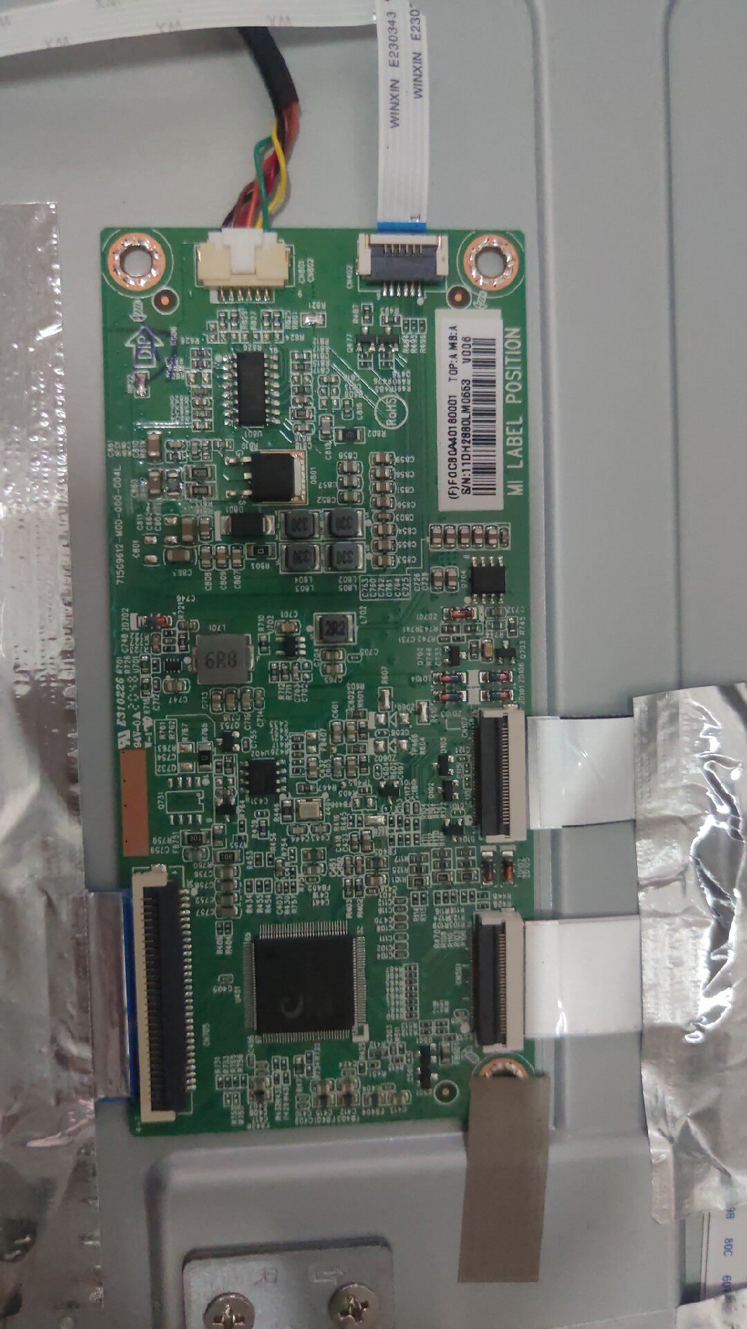 原装 AOC 24V2H 24V2 27V2H 27N1驱动板 715G9612-M0D-000-004L - 实物图