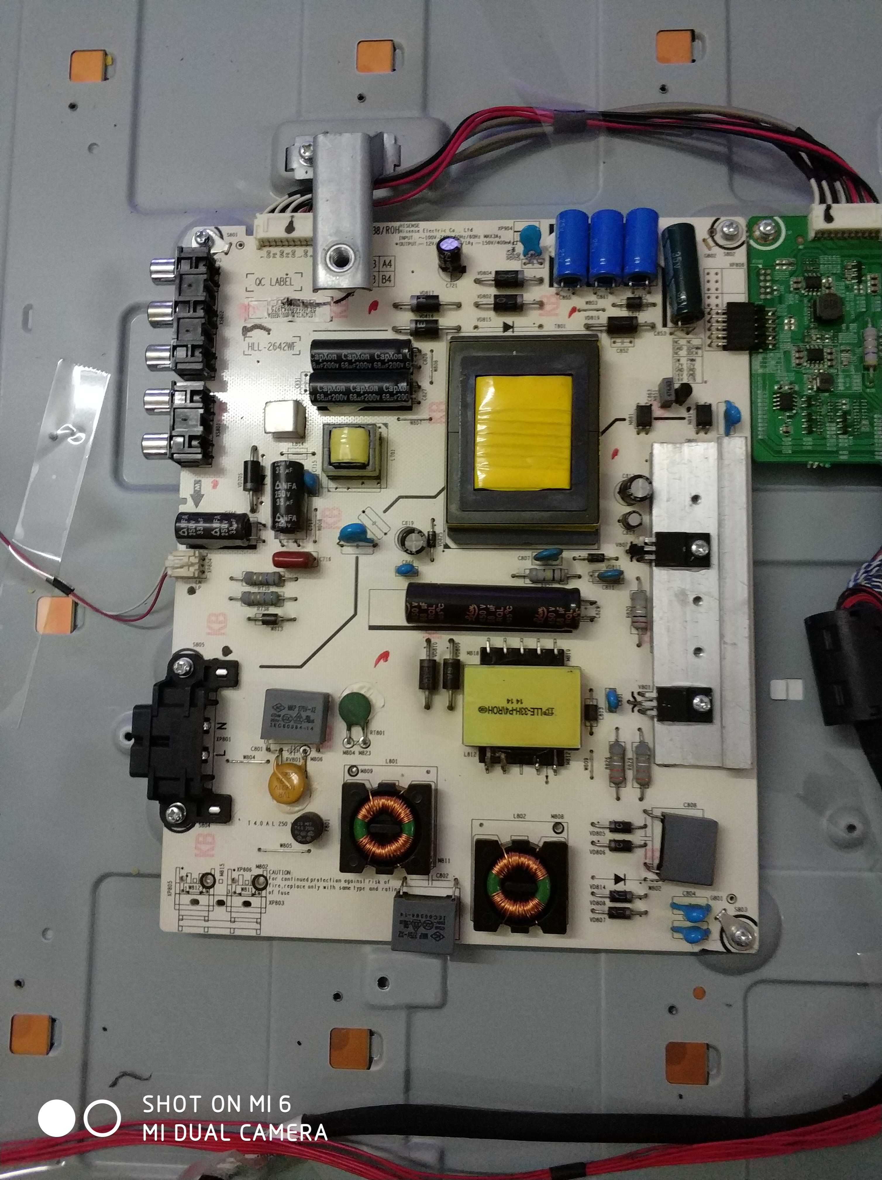 原装海信LED42EC110JD电源板RSAG7.820.5338/ROH实物HLL-2642WF