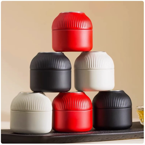 马口铁便携茶叶罐存茶罐铁罐旅行一泡装空罐茶叶包装盒迷你密封罐