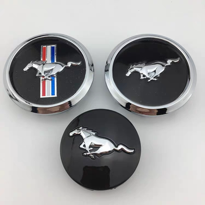 适用于福特野马轮毂盖Mustang轮胎中心标志 原车轮毂尺寸改装车标