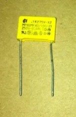 安规电容 0.1uf 275v 安规X电容 104 275v 0.1UF电容 1K275V-X2