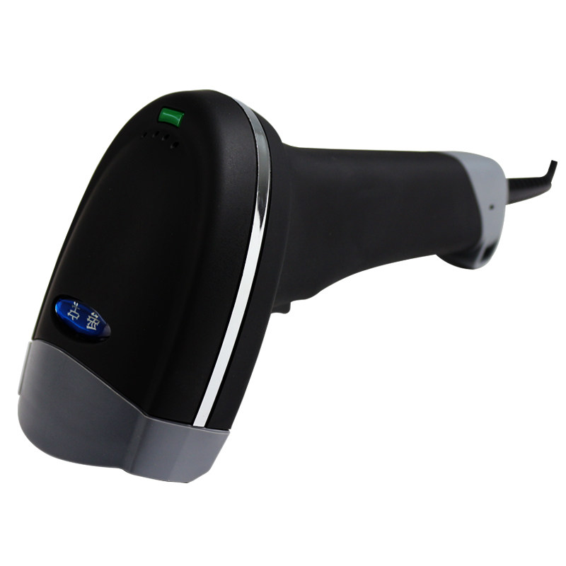 爱宝A-16U激光条码扫描枪有线快递单扫码器超市条形码扫码枪 巴枪