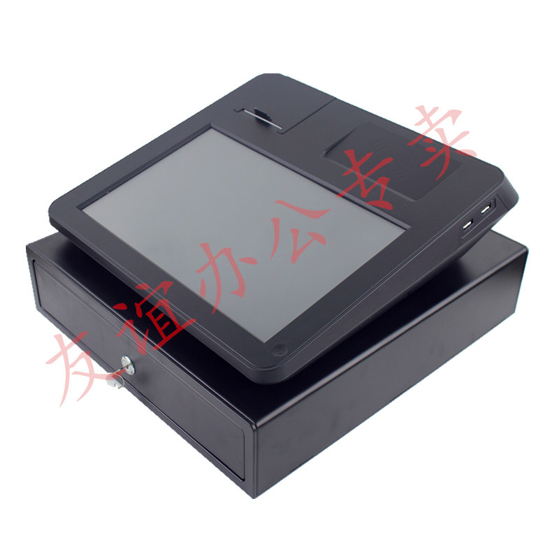 商亿T-12PW触摸屏澳洲马来收款机 12寸快餐粉面英文版收银机