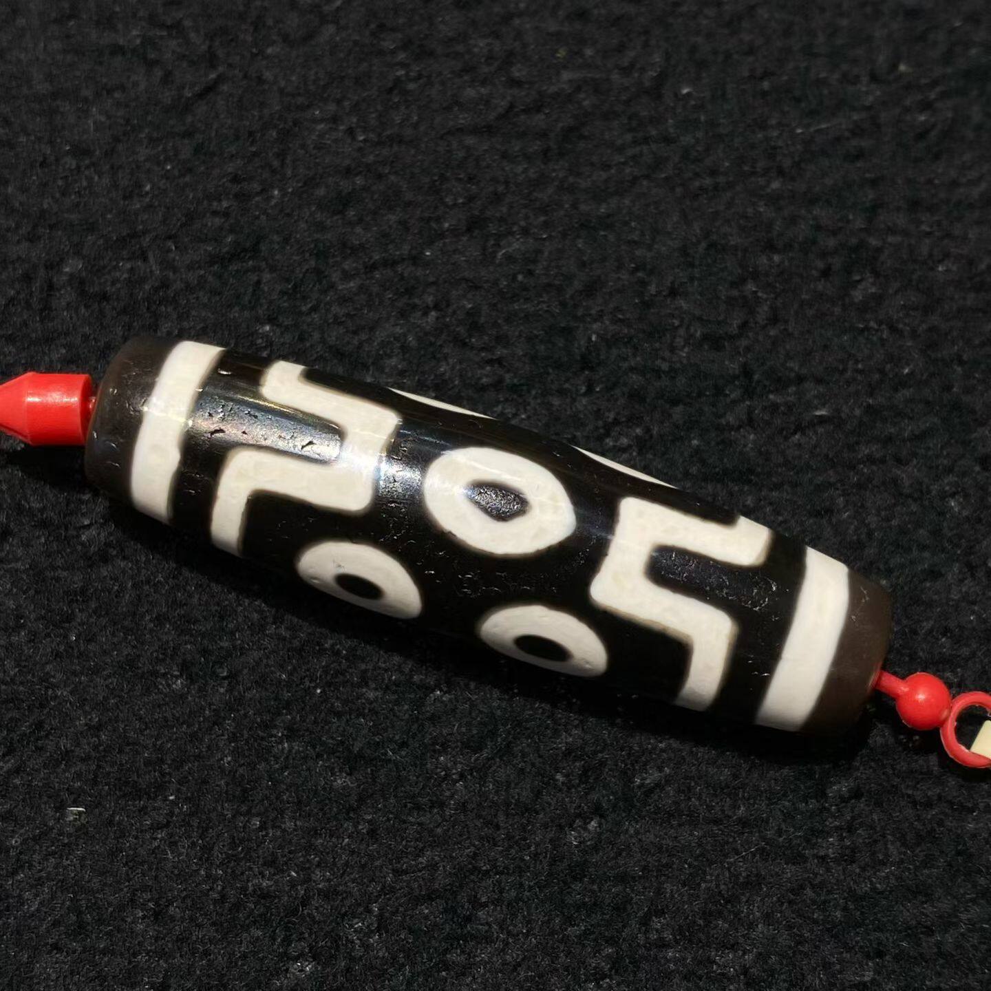 台湾聚缘天珠【藏传古风七眼天珠】西藏天珠 拍前咨询 还在不在