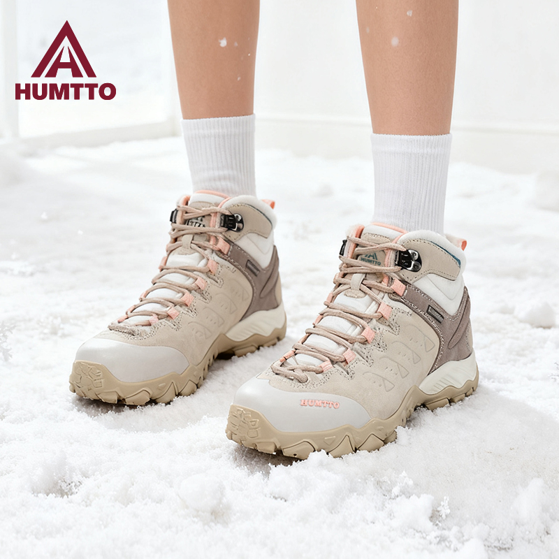 悍途户外雪地靴冬季保暖加绒加厚