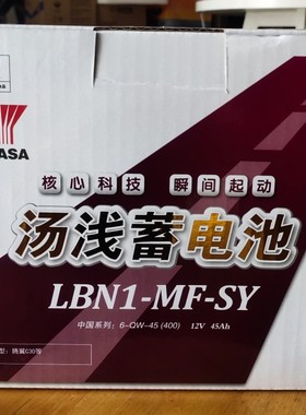 原装汤浅LBN1(6-Qw-45)腾翼C30