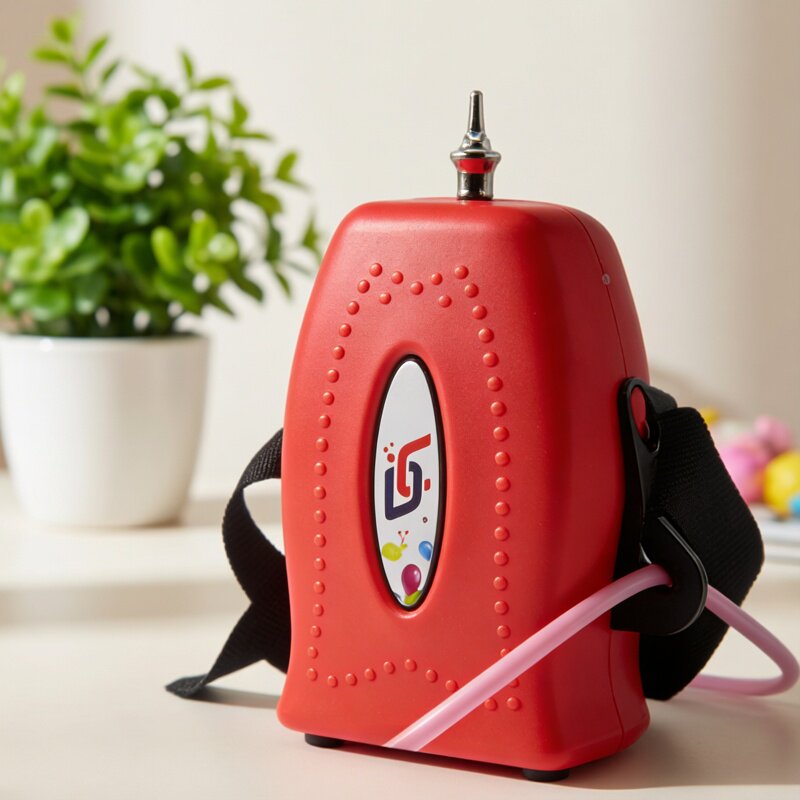 便携式长条气球电动充气泵 蓄电小型单孔异形汽球电瓶打气筒CD607