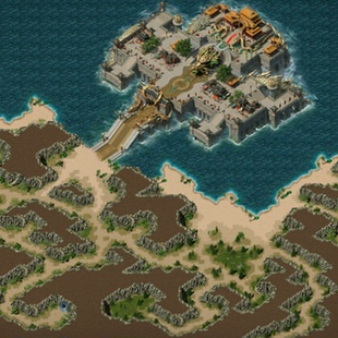 传奇龙之国地图素材 主城皇宫 高清动态独立 设计源文件