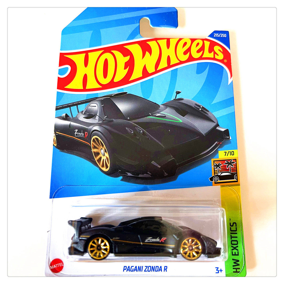 HOTWHEELS 핫 휠 합금 소형 스포츠카 모델 2024JDHCN 배치 PAGANI PAGANI ZONDA R