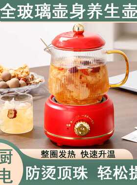 多功能养生杯煮茶花茶壶家用小型养生壶办公室高颜值烧水杯