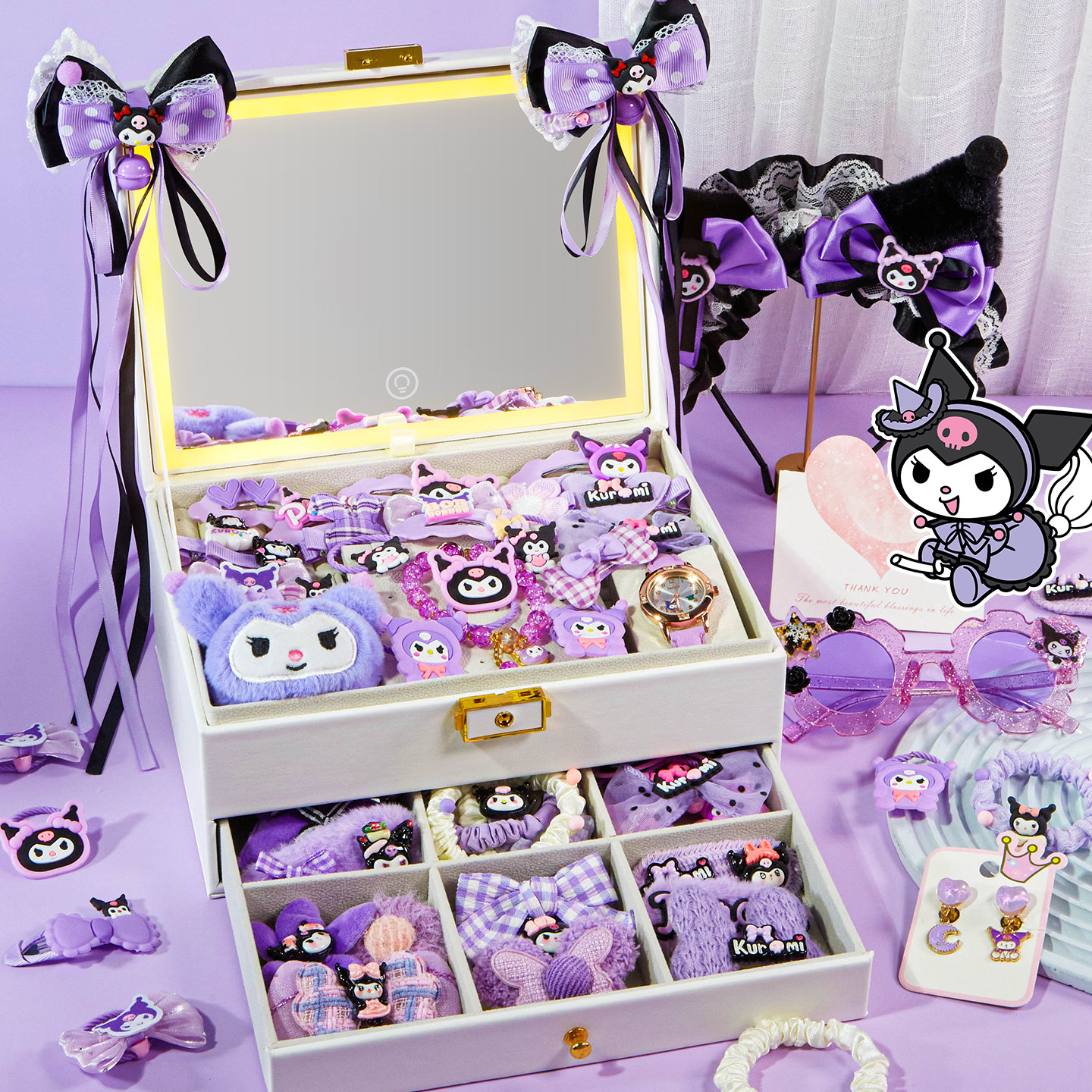 2026新年儿童发饰女孩首饰盒女童玩具发夹套装小学生礼盒生日礼物,玩具/童车/益智/积木/模型,过家家玩具,淘宝优惠券,粉丝福利购,淘宝优惠卷