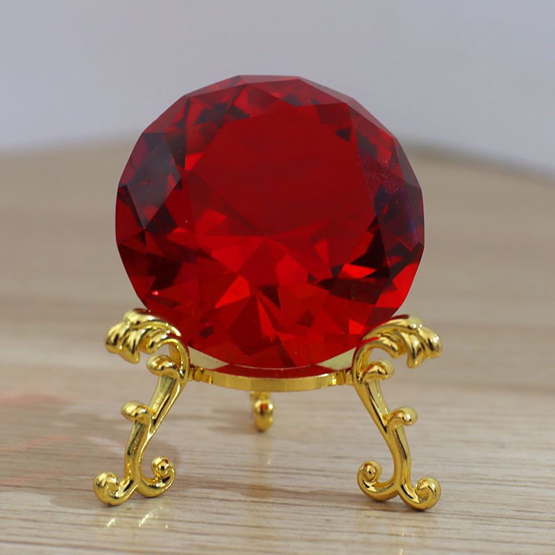 공장 직접 판매 크리스탈 다이아몬드 장식품 사진 소품 대형 다이아몬드 사무실 카운터 장식 선물 디스플레이 캐비닛