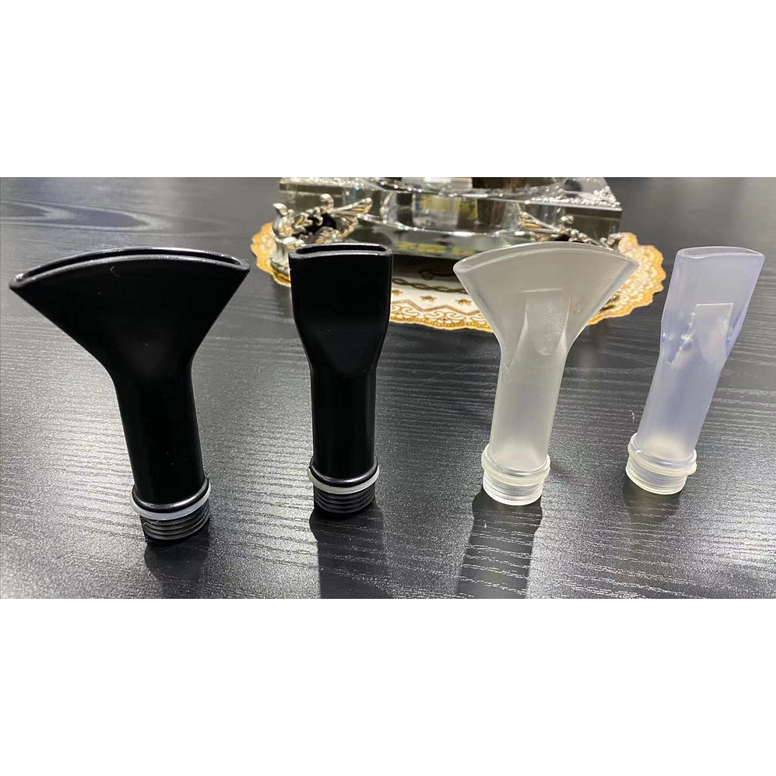 欧诺戈喇叭头洗车双管泡沫枪喷头清洗枪配件洗车枪泡沫头发泡喷嘴