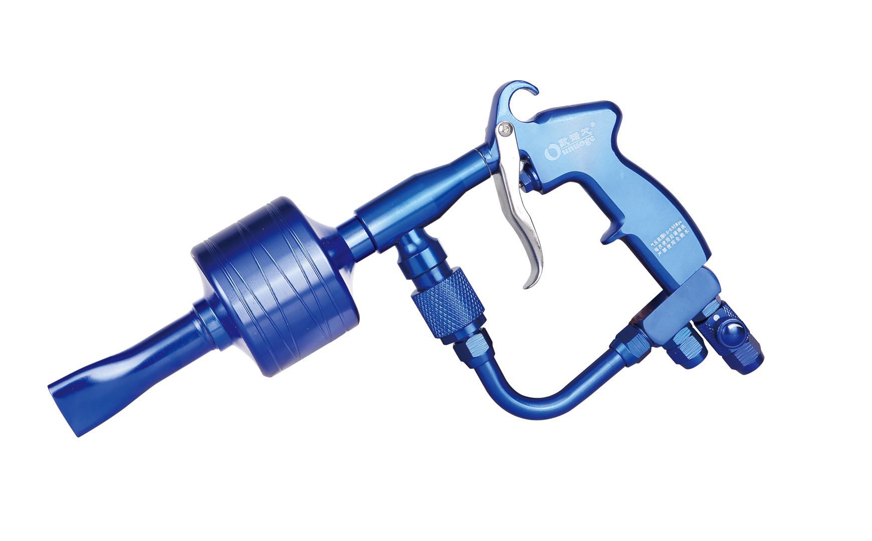 泡沫枪水气双管清洗枪双线两用洗车内饰龙卷风毛刷头汽车美容喷枪