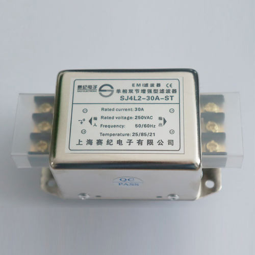 端子接线挂轨安装电源滤波器220v