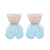 Tide, прозрачные летние серьги, милые клипсы, с медвежатами, 2023 года, простой и элегантный дизайн, без проколов ушей