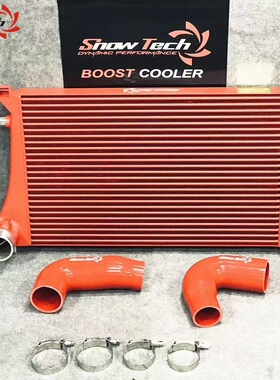 Snow Techa加大中冷器适配MQB大众奥迪A3 S3高尔夫7R GTI EA888