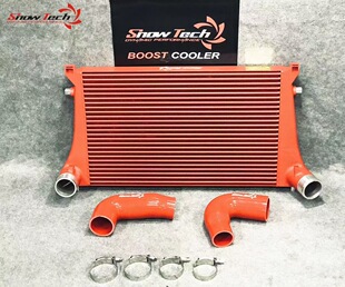 Snow Techa加大中冷器适配MQB大众奥迪A3 S3高尔夫7R GTI EA888