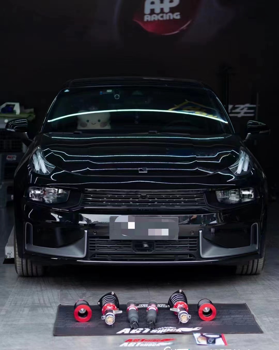 AGT倒插式绞牙避震器适用于领克